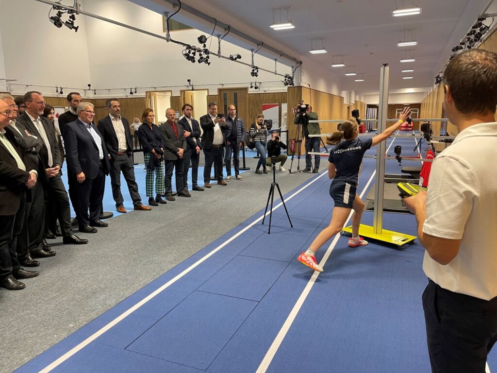 Official opening of the SportFabrik in Differdange